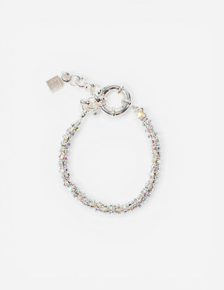 Skinny Diamond Armband Silver