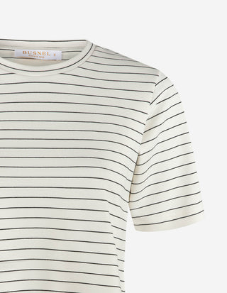 Tessa T-Shirt Vit/Svart