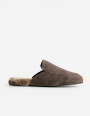 Slowfer Ströms Edition Mocka Shearling Mörkbrun