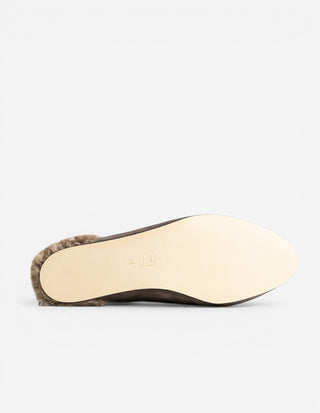 Slowfer Ströms Edition Mocka Shearling Mörkbrun