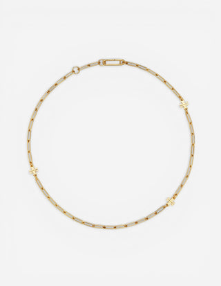 Good Luck Chain Halsband Guld