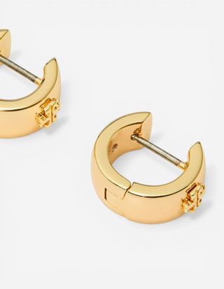 Kira Huggie Örhängen Guld