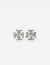 Kira Pave Stud Örhängen Silver/Kristall