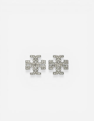 Kira Pave Stud Örhängen Silver/Kristall