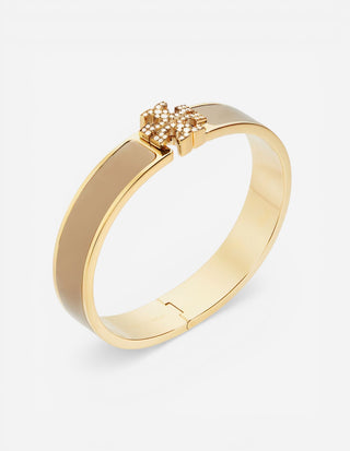 Kira Enamel Armband Guld/Beige