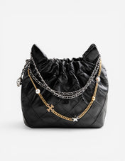 Fleming Mini Hobo Väska Svart One Size