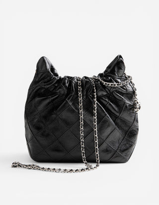 Fleming Mini Hobo Väska Svart One Size