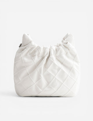 Fleming Mini Hobo Väska Vit One Size