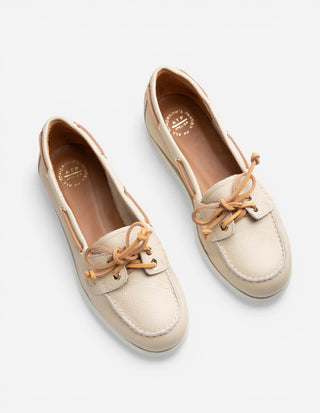 Nesso Seglarskor Ljusbeige