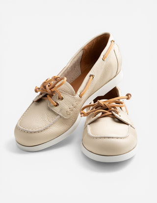 Nesso Seglarskor Ljusbeige