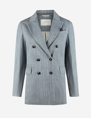 DB Blazer Blå Randig