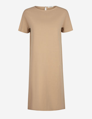 A-linje Klänning Beige
