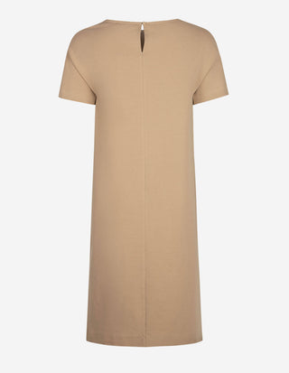 A-linje Klänning Beige