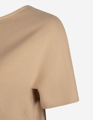 A-linje Klänning Beige