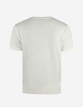 Stickad T-Shirt Benvit