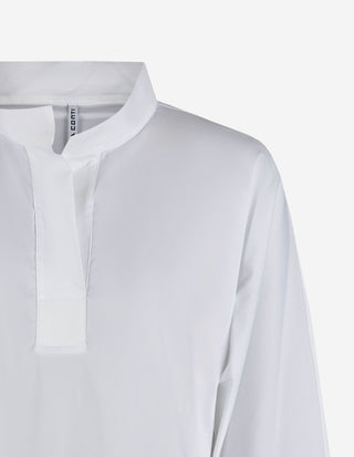 Poplin Skjorta Vit