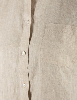 Moa SS Skjorta Beige