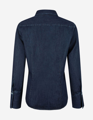 Molly Denimskjorta Mörkblå