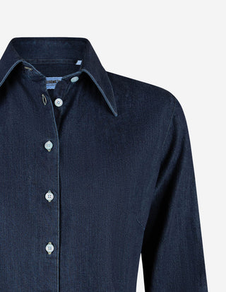 Molly Denimskjorta Mörkblå