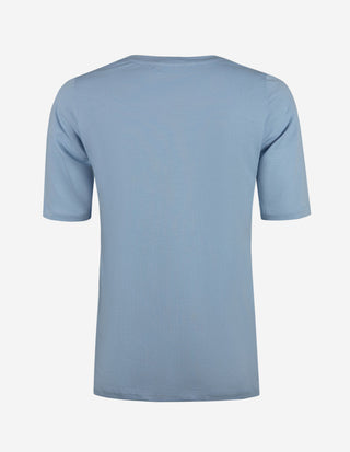 T-shirt Annie Basic T-shirt SS 707772106 500 Cielo