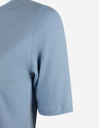 Annie Basic T-shirt Ljusblå