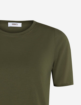 Annie Basic T-shirt Grön