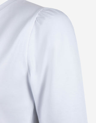 Alice T-shirt Puff Sleeve Vit