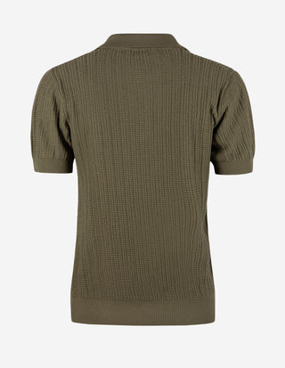Anette Open Polo Piké Olive
