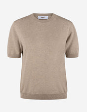Angelica T-Shirt Gråbeige Melange