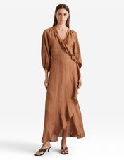 MLSGioco Klänning Brun