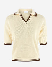 Mlslembi Polo Piquet Benvit/Brun