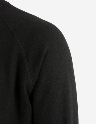 Tröja Rundhals Raglan Cashmere Svart
