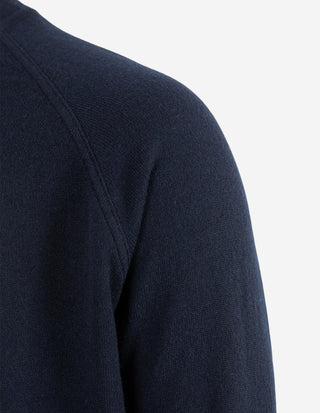 Tröja Rundhals Raglan Cashmere Navy