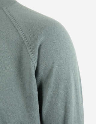 Tröja Rundhals Raglan Cashmere Mintgrön