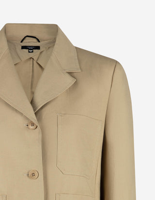 WKDGlassa Kavaj Sandbeige