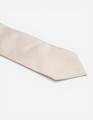 Slips Siden Vävd Beige One Size