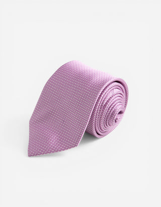Slips Siden Vävd Rosa One Size