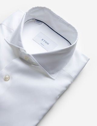 Casual Fit Skjorta Signature Oxford Vit