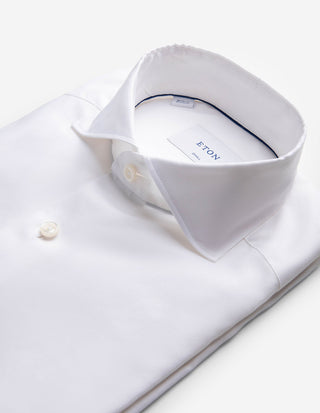 Casual Fit Skjorta Signature Oxford Vit