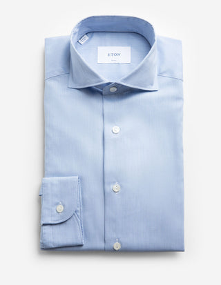 Casual Fit Skjorta Signature Oxford Ljusblå