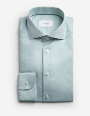 Slim Fit Skjorta Oxford Ljusgrön