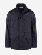 Field Jacket Bomull Nylon Navy