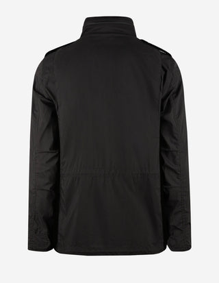 Field Jacket Bomull Nylon Svart