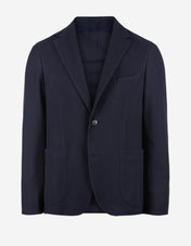 Sawyer Blazer Jersey Marinblå