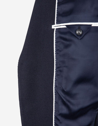 Sawyer Blazer Jersey Marinblå