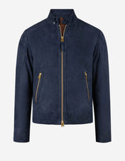 Harrington Jacka Mocka Blå