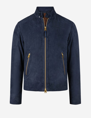 Harrington Jacka Mocka Blå