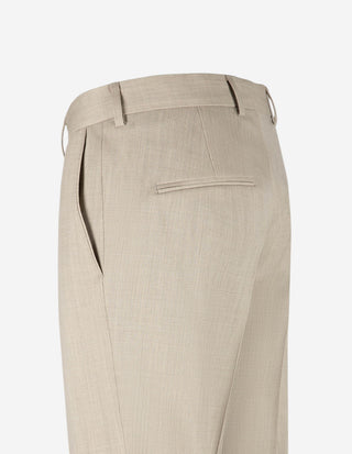 Dandy Byxa Strukturerad Ull Beige