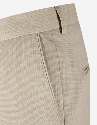 Dandy Byxa Strukturerad Ull Beige