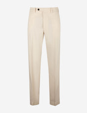 Negroni Wide-Fit Byxa Bomull Benvit